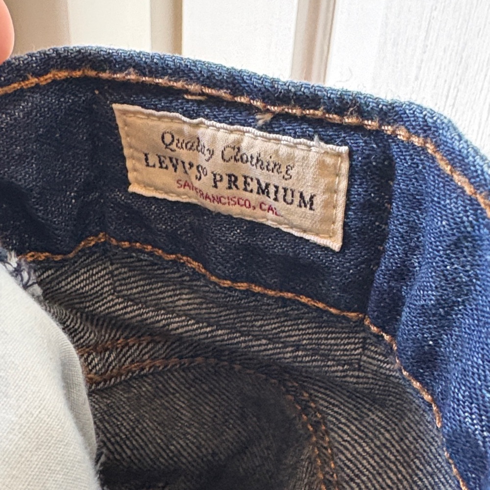 Levi's Men's‎ Deep Indigo Relaxed Jeans 32x32 - Picture 6 of 11